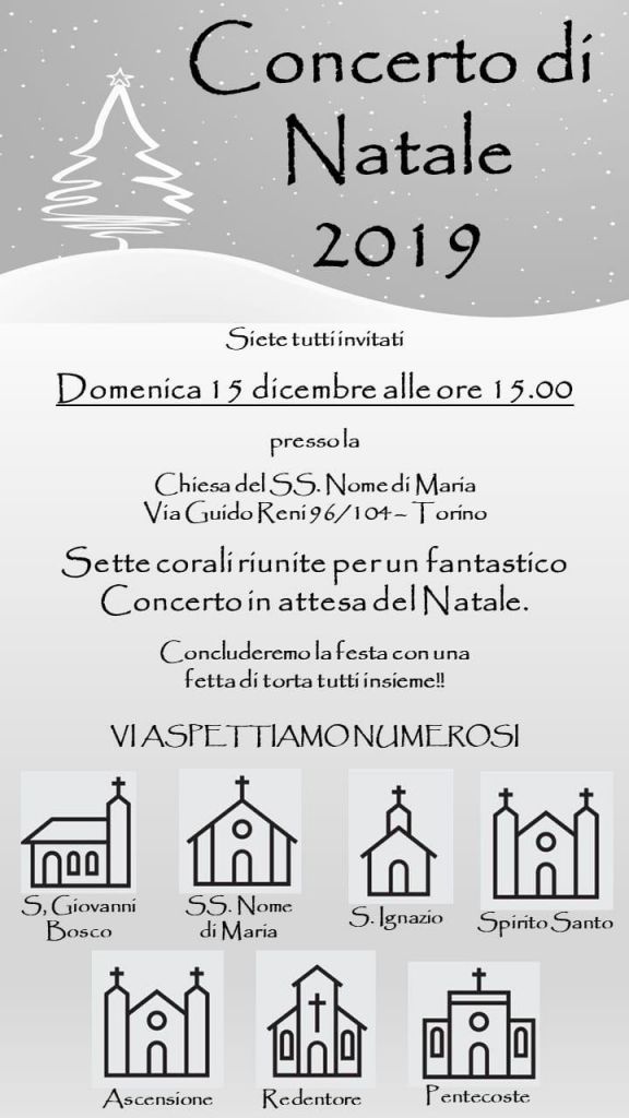 locandina concerto natale 2019